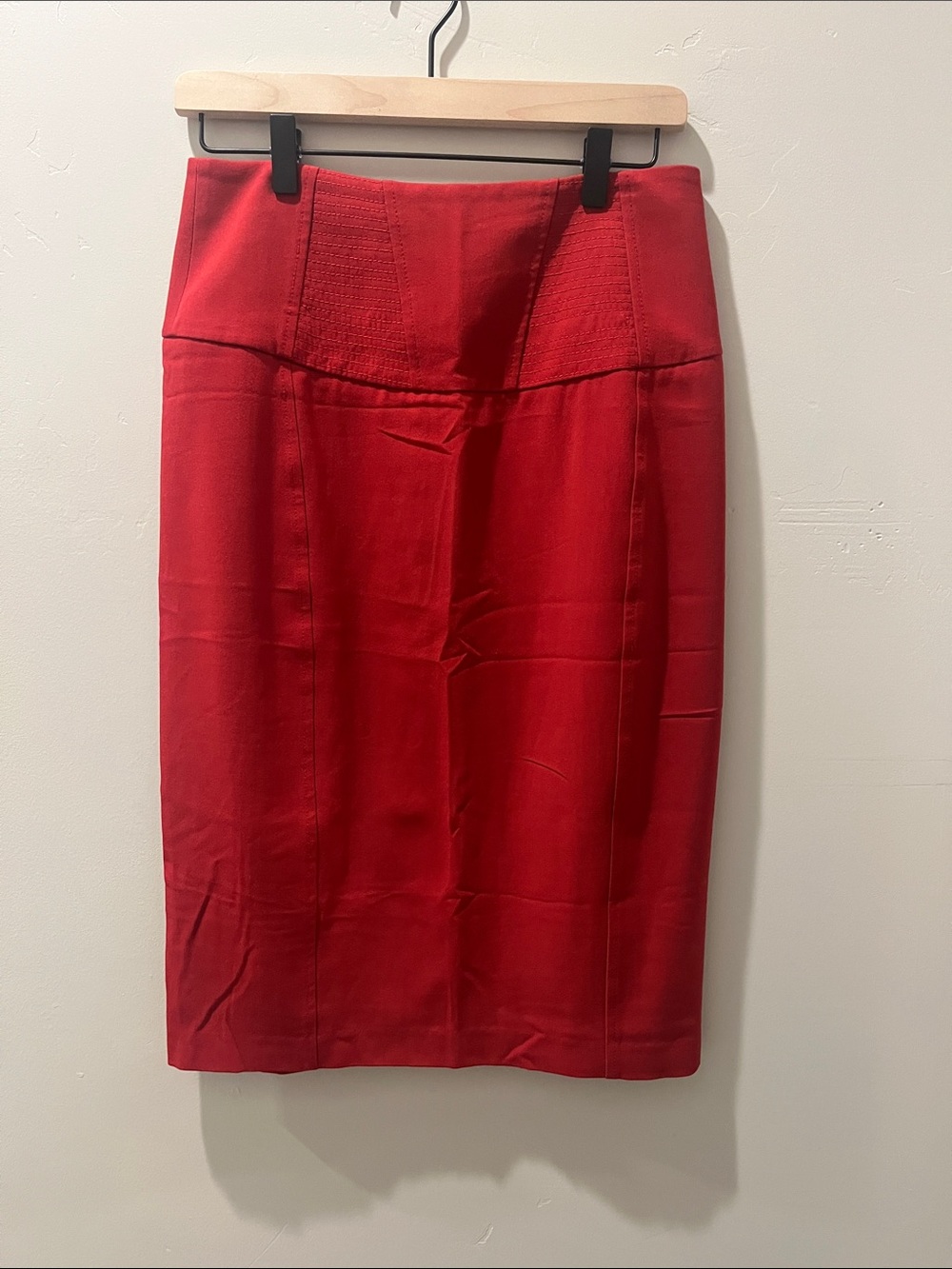 Victoria's Secret Red Pencil Skirt